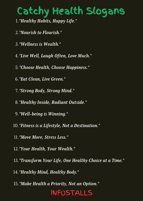 mapeh health slogan|300 Catchy Health Slogans .